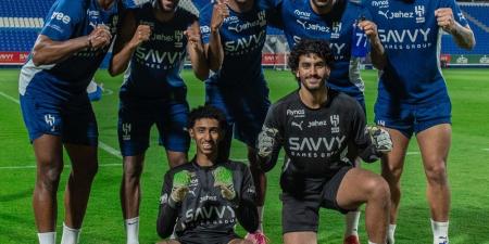 مشاركة الدوليين في تدريبات الهلال استعداداً لمباراة الخليج - مصدرك الرياضي