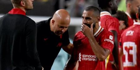 سلوت: محمد صلاح اللاعب الوحيد الذي لا يتغير في هجوم ليفربول - مصدرك الرياضي