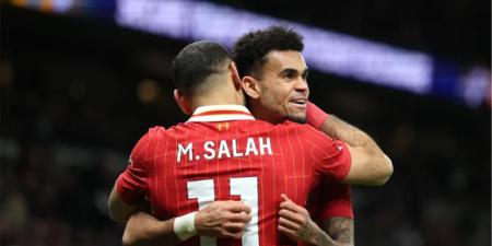 تفاصيل | محمد صلاح يصنع ولويس دياز يسجل هدف ليفربول السادس أمام توتنهام - مصدرك الرياضي