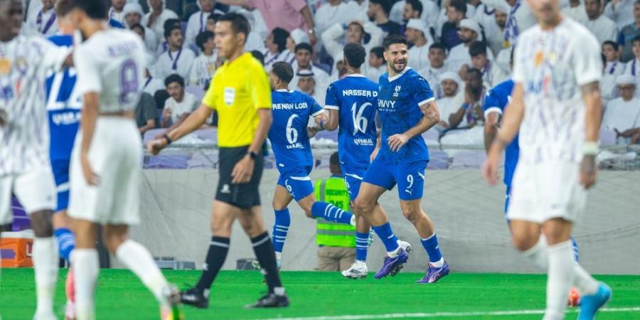 احصائيات خماسية الهلال في العين بدوري أبطال آسيا - مصدرك الرياضي