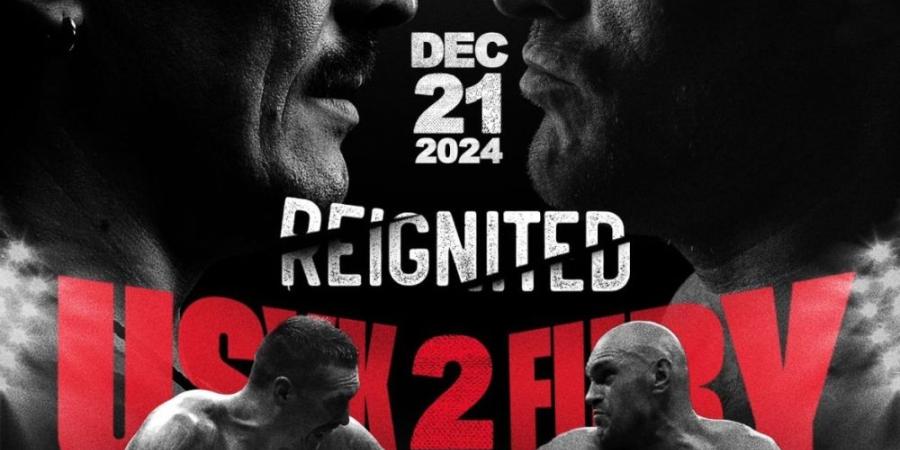 موسم الرياض يطلق تذاكر نزال "Fury vs Usyk Reignited" المرتقب - مصدرك الرياضي