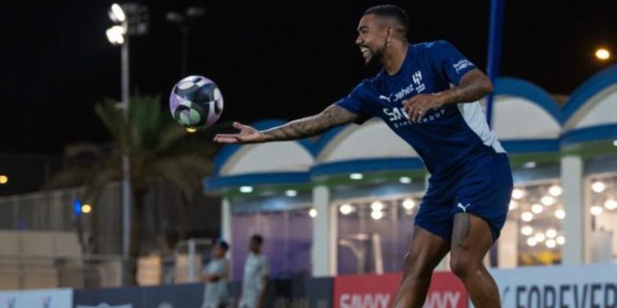 مالكوم ينتظم بتدريبات الهلال قبل مواجهة الشباب - مصدرك الرياضي