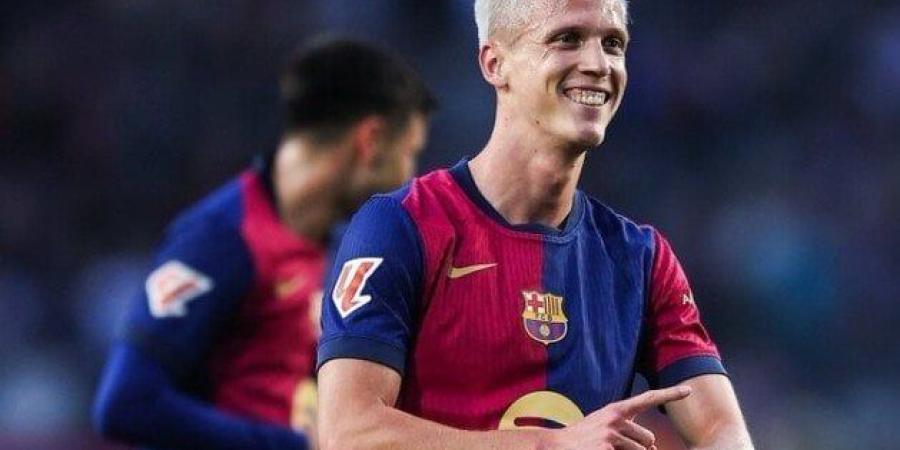 برشلونة يعلن إصابة أولمو وغيابه عن مباراة بنفيكا في دوري الأبطال - مصدرك الرياضي