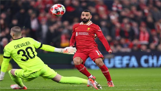 تقييم محمد صلاح في مباراة ليفربول وليل بـ دوري أبطال أوروبا