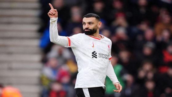 يواصل التألق.. محمد صلاح يحقق 3 أرقام تاريخية بعد هدفه أمام بورنموث