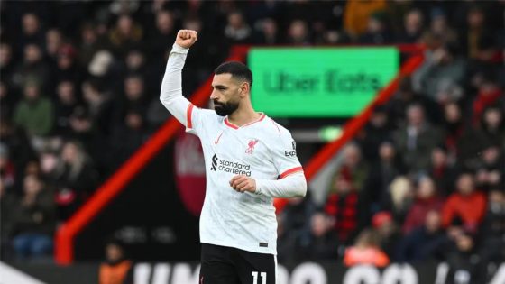 تقييم محمد صلاح في مباراة ليفربول وبورنموث بـ الدوري الإنجليزي