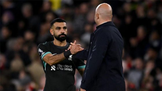 سلوت: محمد صلاح يضع ليفربول في حالة تأهب