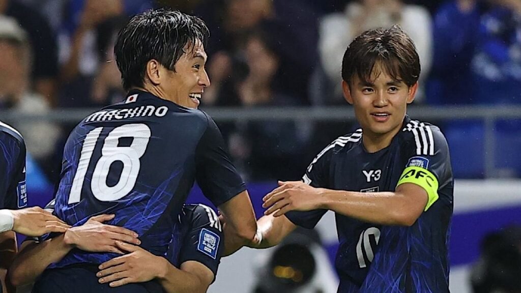 اليابان تهز شباك إندونيسيا بسداسية