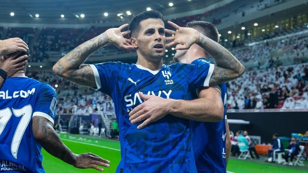 كانسيلو يشارك في تدريبات الهلال قبل موقعة ريال مدريد .. تغطية