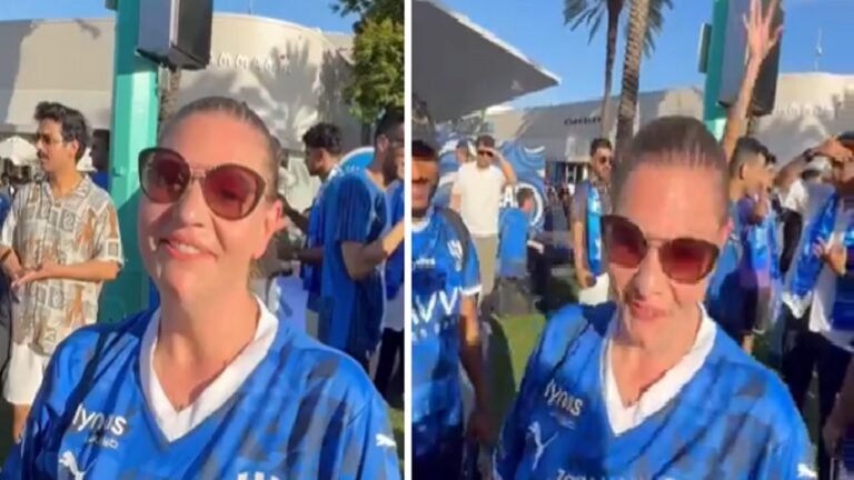 مواطنة أمريكية تشجع الهلال وتتفاخر بـ سالم الدوسري.. تغطية