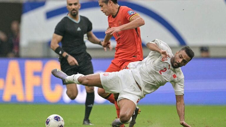 الصين تتغلب على البحرين بهدف دون رد