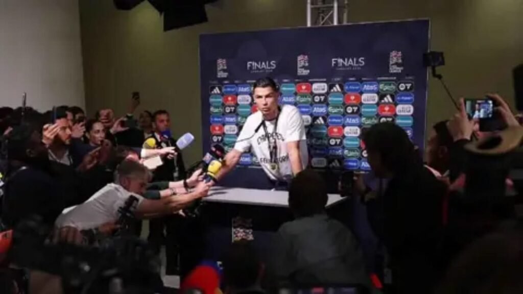 رد صادم من رونالدو على صحفي بعد الفوز على إسبانيا: إهدأ يا طفل! .. تغطية