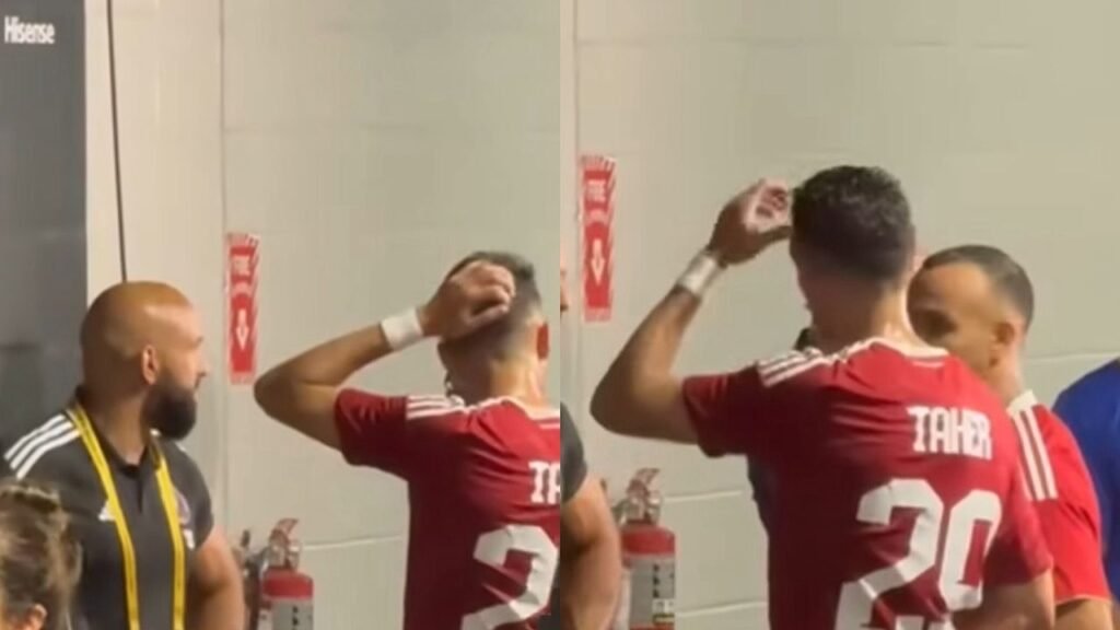 حارس ميسي يمنع طاهر وأفشة من الوصول إليه .. تغطية