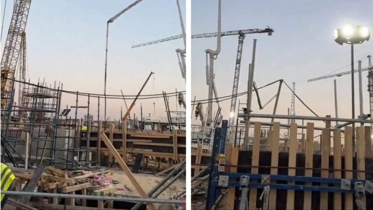 تغطية يكشف حجم الإنشاءات الهائل في ملعب وسط جدة