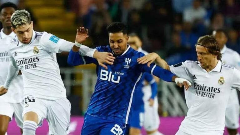 مواجهة الهلال والريال مهددة بالتأثر بسبب أرضية “هارد روك”