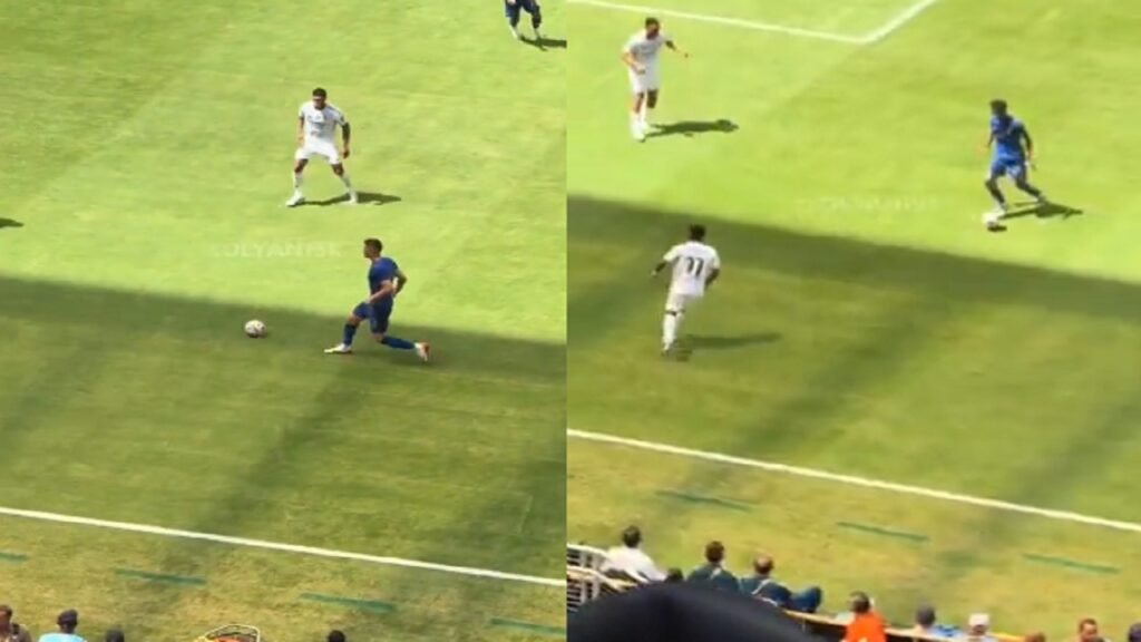 رباعي الهلال يراوغ ببراعة ريال مدريد في لقطة مثيرة .. تغطية