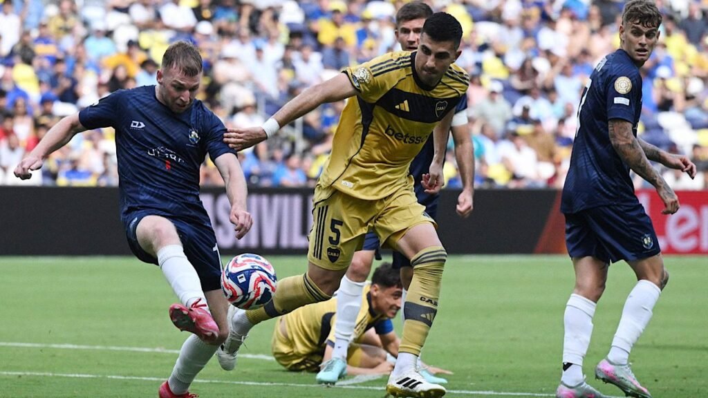 التعادل الإيجابي يحسم مواجهة بوكا جونيورز وأوكلاند سيتي ويقصيهما من المونديال