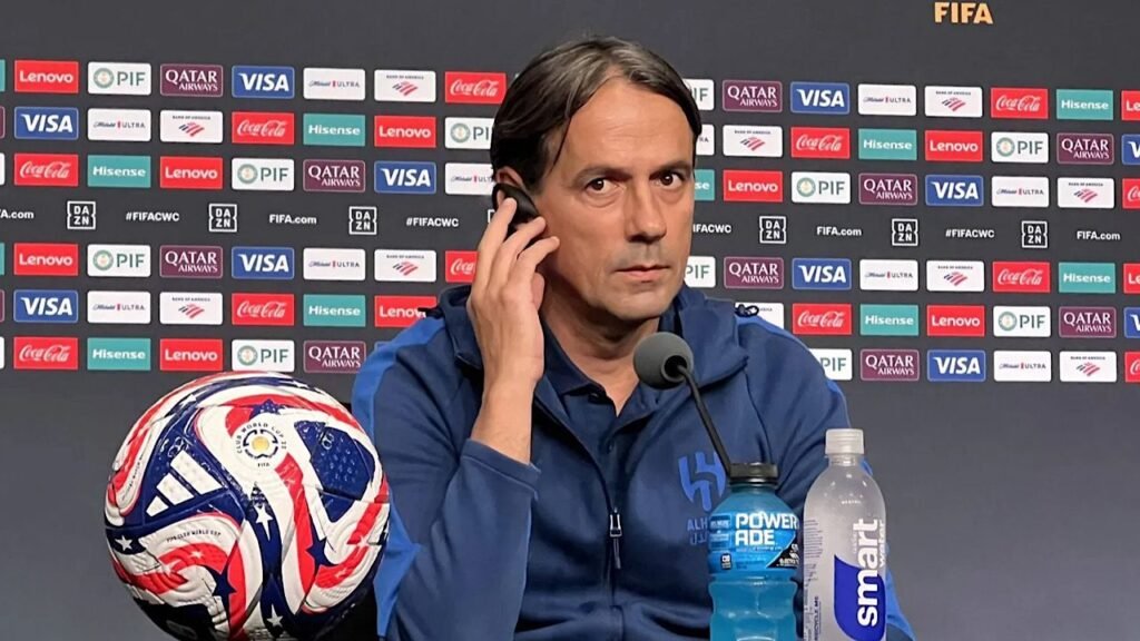 إنزاغي : الزعيم يدخل اللقاء بهدف الفوز رغم أن الخصم خطير