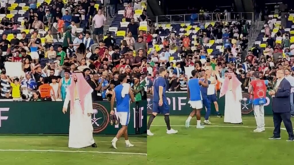 بن نافل في قلب الاحتفال بعد تأهل الهلال التاريخي لدور الـ 16  ..  تغطية