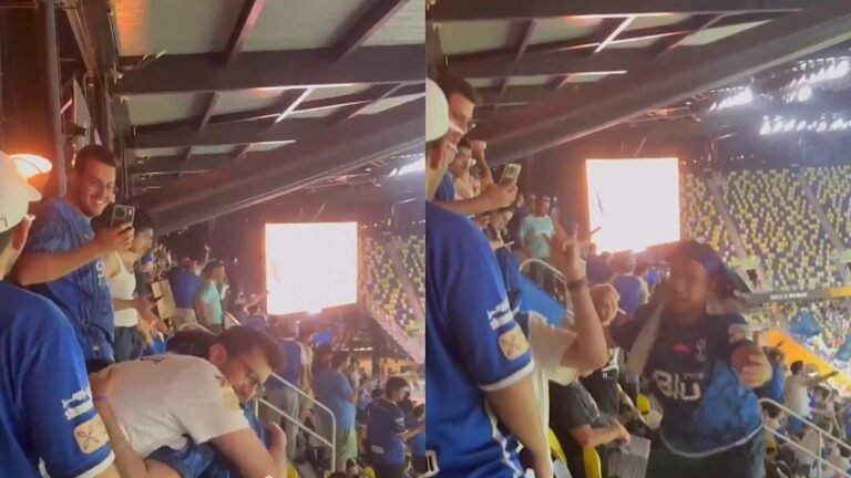 مشجع هلالي يبكي فرحًا بعد تأهل الهلال والجماهير: زعيمنا رد اعتبار الأندية العربية .. تغطية