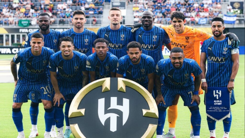 تشكيل الهلال المتوقع في لقاء مانشستر سيتي