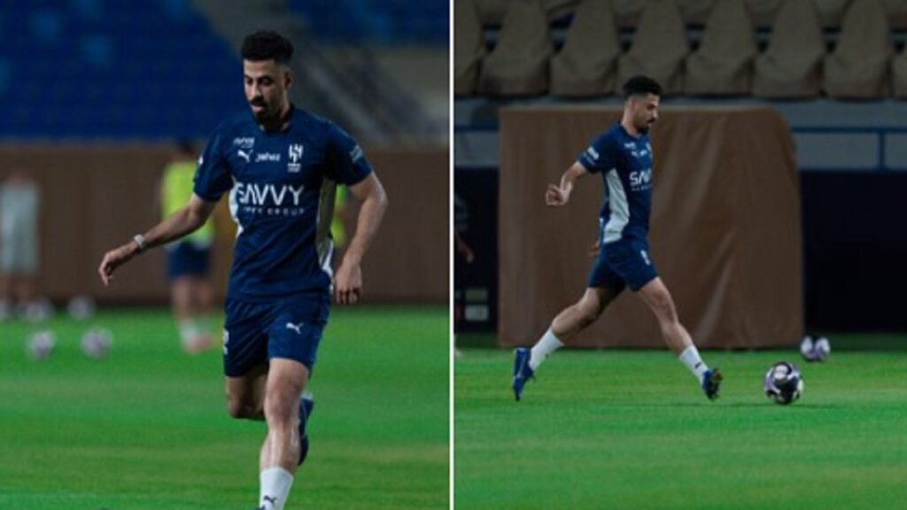 علي لاجامي ينضم لتديبات الهلال استعدادا للمونديال