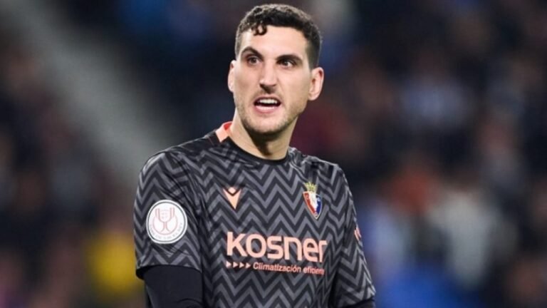 الشباب يغري حارس أوساسونا