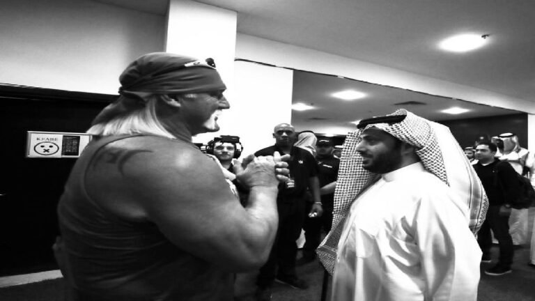 تركي آل الشيخ ينعى أسطورة المصارعة هالك هوجان