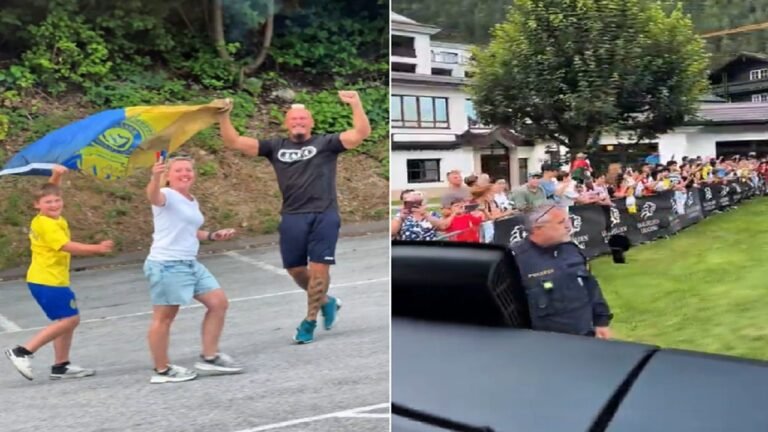 فرحة جماهير النصر في النمسا لحظة وصول بعثة الفريق.. تغطية