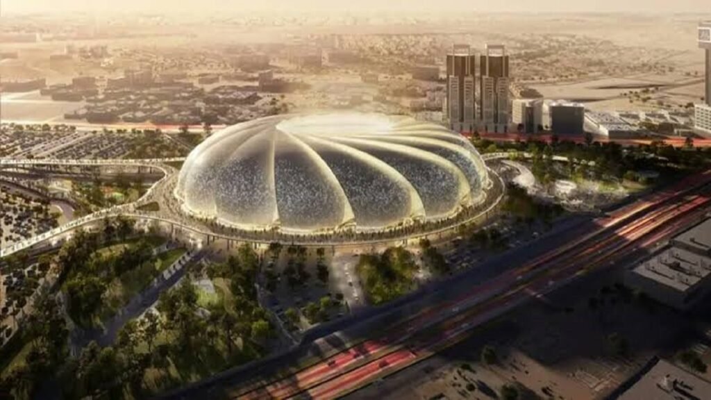 ملعب أرامكو يقترب من الجاهزية والعمل متواصل على مدار الساعة.. تغطية