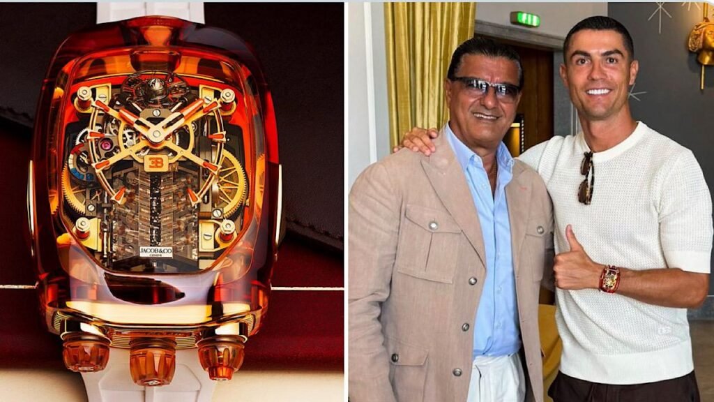رونالدو يشتري ساعة قيمتها مليون ونصف دولار.. تغطية