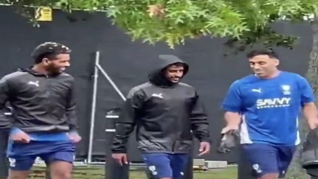 حمدالله يظهر في تدريبات الهلال بجوار البليهي بعد الإعلان الرسمي.. تغطية
