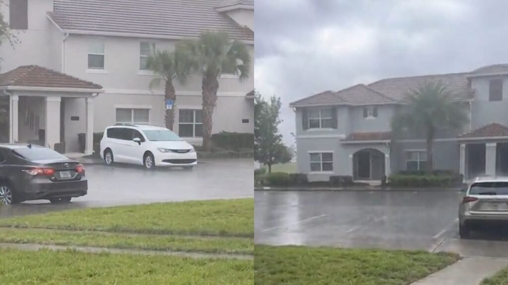 أمطار غزيرة تضرب أورلاندو قبل ساعات من مباراة الهلال .. تغطية