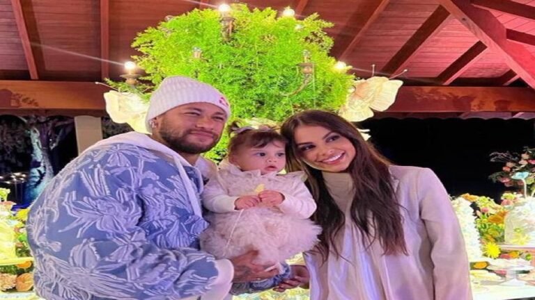 نيمار يحتفل بعيد ميلاد ابنته هيلينا الأول برسالة مؤثرة