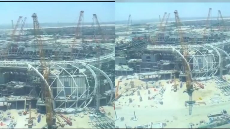 استاد أرامكو بالخبر يقترب من الانتهاء استعدادًا للمونديال .. تغطية