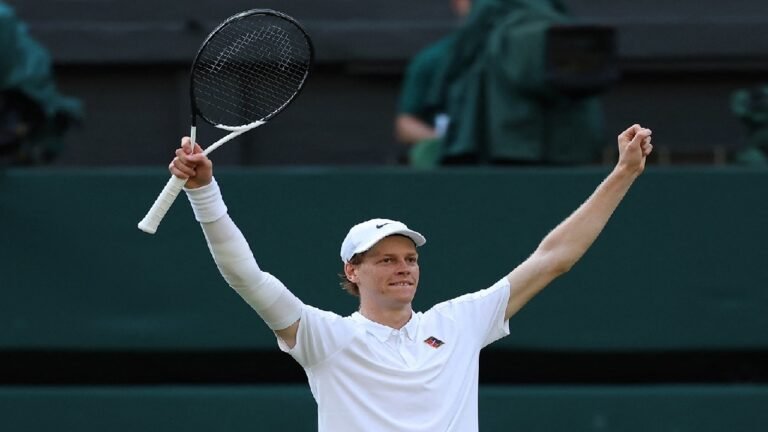 يانيك سينر يتفوق على ألكاراز ويخطف لقب ويمبلدون