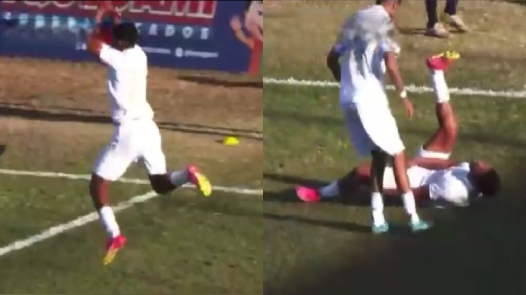 لاعب برازيلي يتعرض لإصابة خطيرة أثناء تقليده احتفال لرونالدو .. تغطية