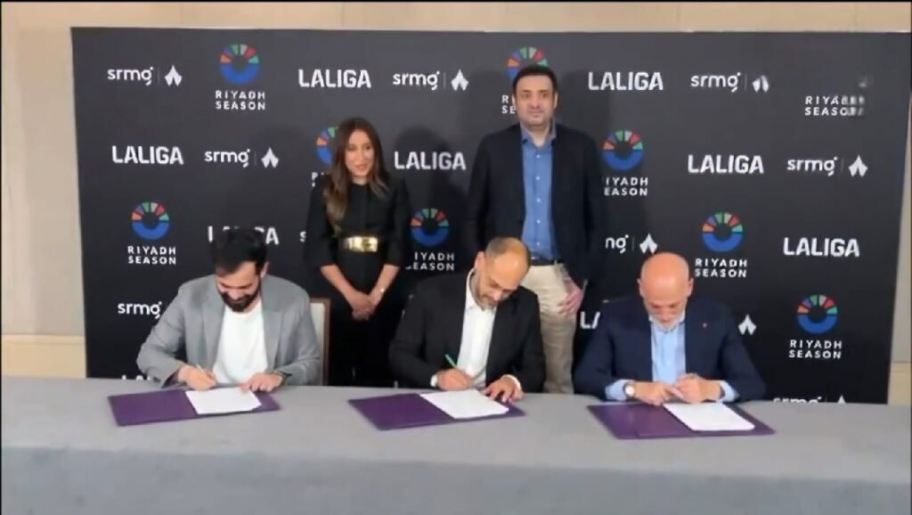 اتفاقية بين ثمانية ولاليغا لتطوير النقل التلفزيوني للدوري السعودي .. تغطية