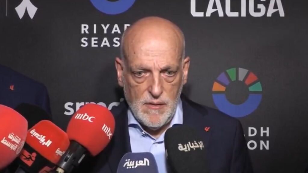 رئيس رابطة الدوري الإسباني: دوري روشن يسير في الاتجاه الصحيح .. تغطية
