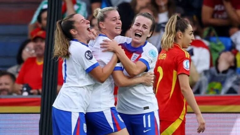 إنجلترا تتوج ببطولة أوروبا للسيدات بعد فوزها على إسبانيا