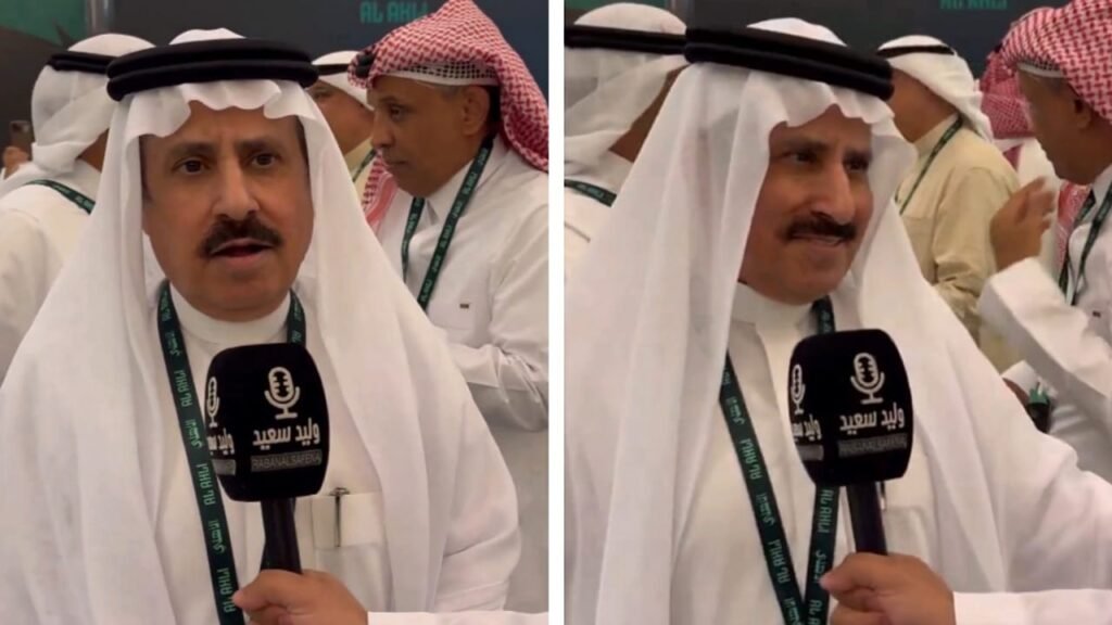 الشمراني: شعار الأهلي ثابت وليلة النخبة الأجمل مع الشعار القديم.. تغطية