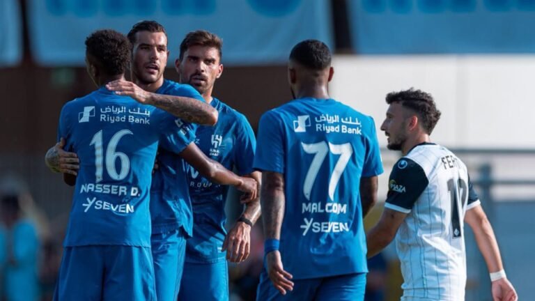 الهلال يتغلب على فالدهوف الألماني