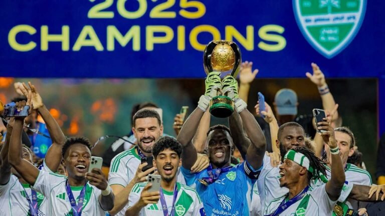 ميندي بعد التتويج: أشعر بالفخر مع الأهلي