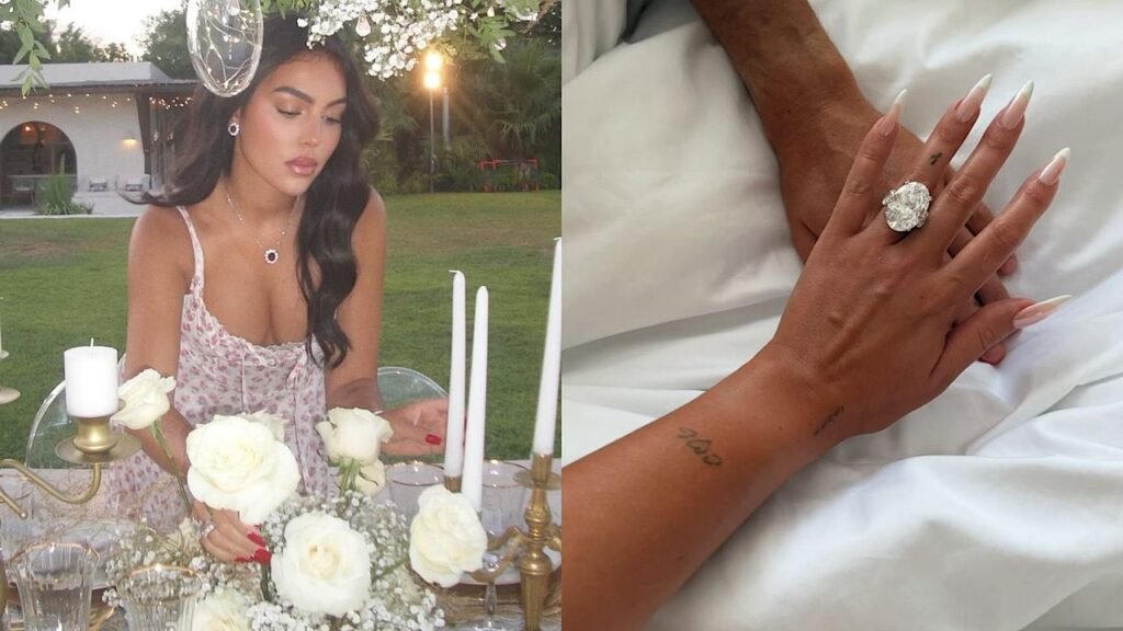 خاتم خطوبة جورجينا من رونالدو يثير ضجة عالمية وسط اتهامات بالتزييف