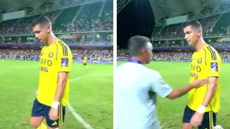 حسرة رونالدو بعد ضياع السوبر أمام الأهلي .. تغطية