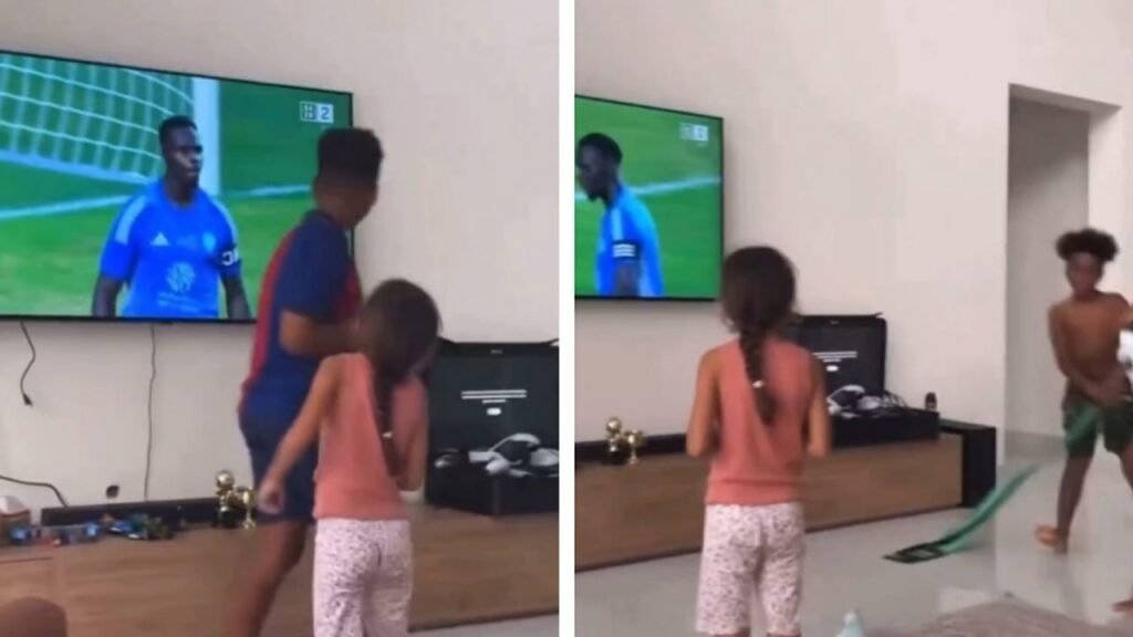 احتفال عائلة ميندي بعد تصديه الحاسم وتتويج الأهلي بالسوبر .. تغطية