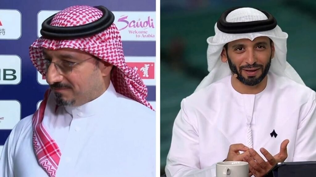 ردة فعل طريفة من حامد الحارثي بعد انقطاع مقابلة المسحل على الهواء .. تغطية