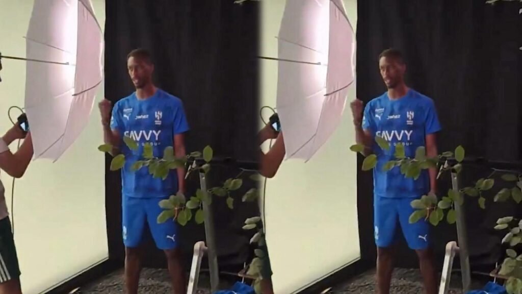 لاجامي لـ كنو لحظة تصويره بطـقم الهلال:صح معصب صح.. تغطية