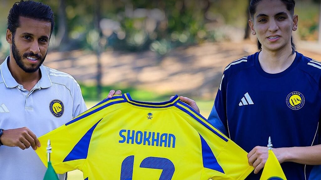 النصر يعلن تعاقده مع شوخان نور الدين .. تغطية