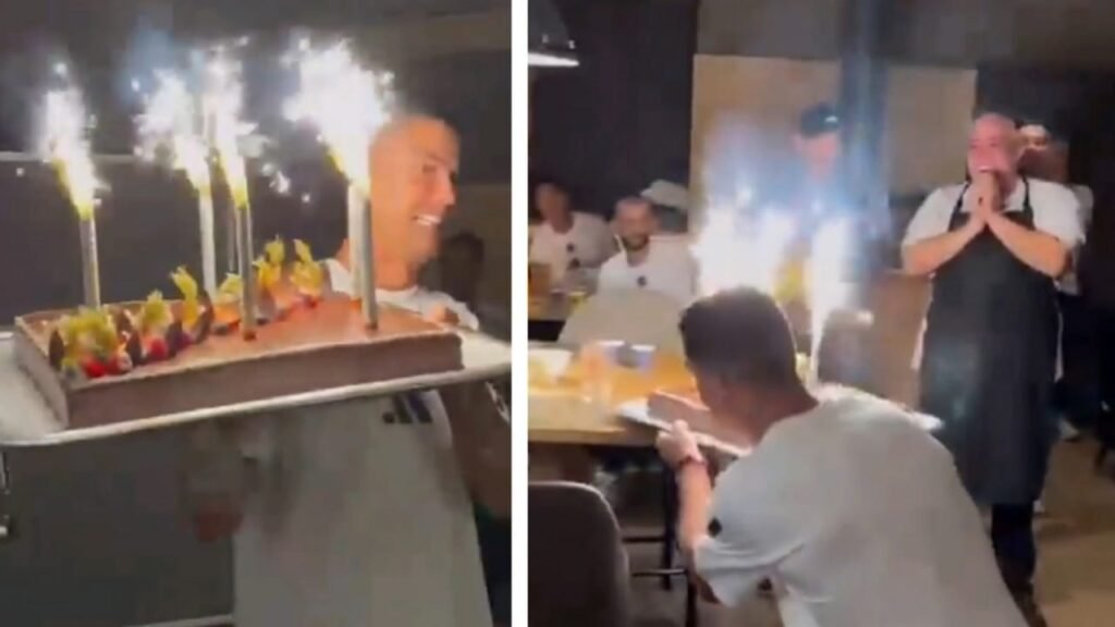 احتفال مفاجئ من رونالدو بطباخ النصر يشعل مواقع التواصل .. تغطية